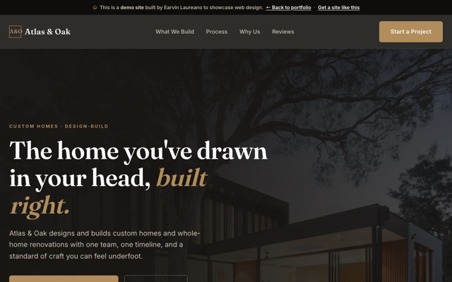 Custom home builder